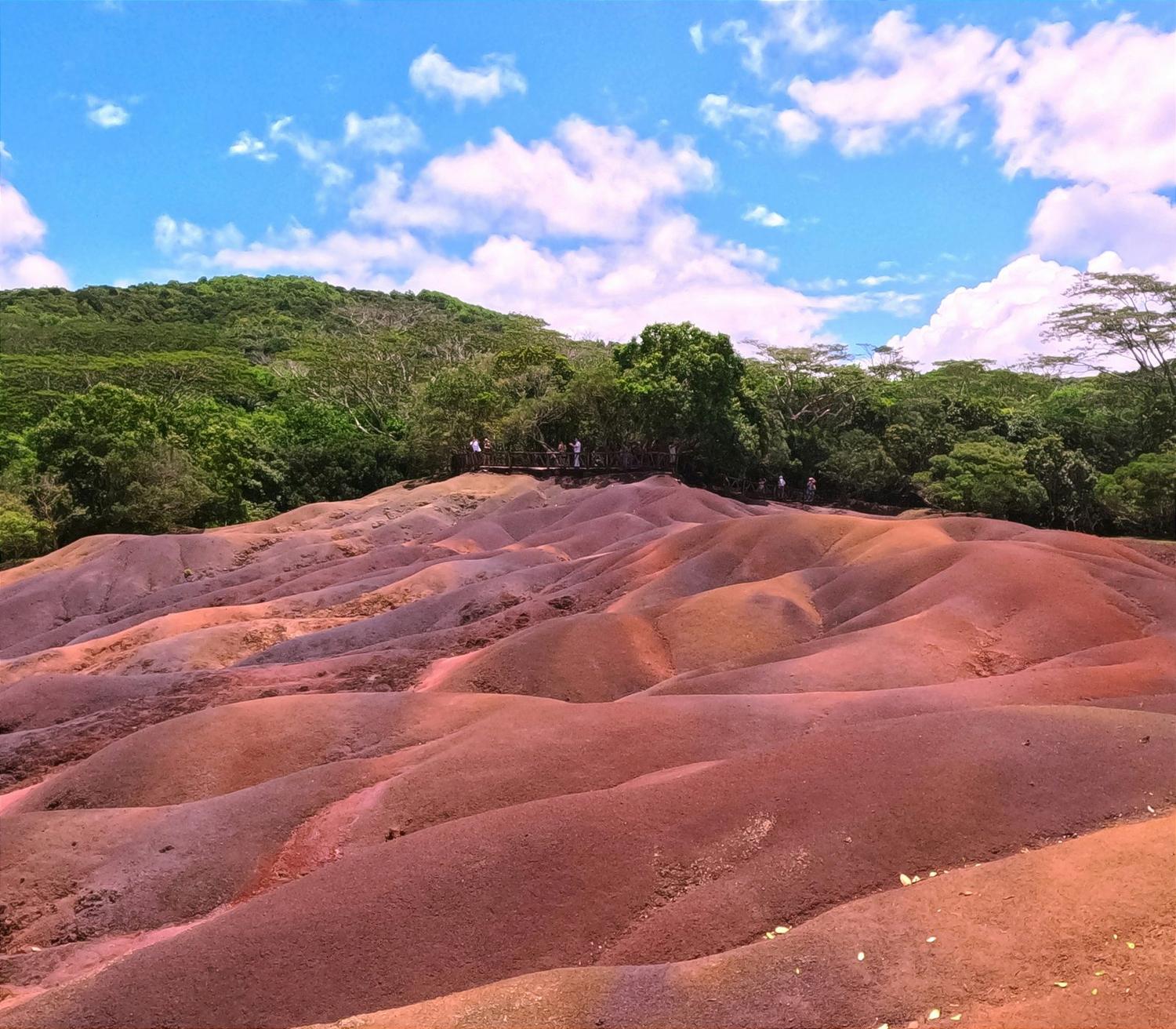 Chamarel: 7 Coloured Earth & Waterfall